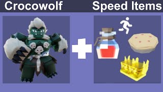 Crocowolf  Speed Items   Roblox Bedwars [upl. by Reich461]