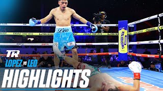 Angelo Leo SLEEPS Venado Lopez In KO Of The Year Candidate  FIGHT HIGHLIGHTS [upl. by Trembly]