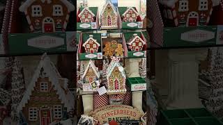 Beautiful gingerbread set up at Hobby Lobby christmas christmasdecor gingerbreaddecorating [upl. by Linkoski]