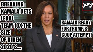 BREAKING Kamala Harris Campaign GETS MASSIVE LEGAL TEAM To FIGHT Trumps Attempt To STEAL Election [upl. by Eldoree20]