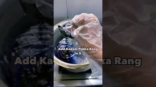 How to Dye your Faded or Old Jeans with Kadam Pakka Rang  DIY dip dyeing with kadam Colors [upl. by Digdirb]