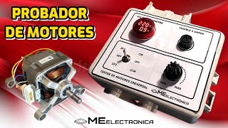 🔧Probador de motor de Lavarropas universal construcción fácil [upl. by Ycnan]