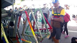 Eroica  Vintage cycling in Gaiole in Chianti Siena Leroica XXVI 2023 wander around the market [upl. by Maida]