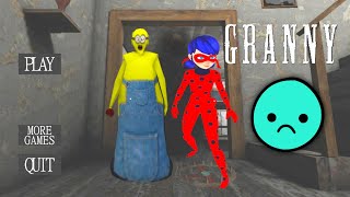 Ladybug And Minion Granny Inside On Granny House  Granny New Mod With Ladybug [upl. by Yelahs335]