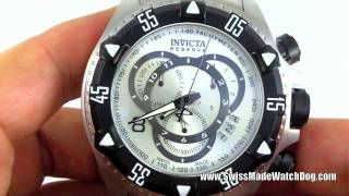 Invicta Watches Mens 1881 Reserve Excursion Touring Edition Tachymeter Chronograph Swiss Made Watch [upl. by Deni]