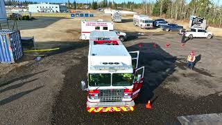 Live Fire Training  Grande Prairie Fire Department  Grande Prairie AB [upl. by Kaitlin506]