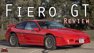 1986 Pontiac Fiero GT Review  MidEngined Fun From The 80s [upl. by Colleen81]