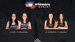 Winners Beach Volleyball Women A Lor  K Maliavina  M Matskova  V Zaloha 24052024 [upl. by Moffit239]