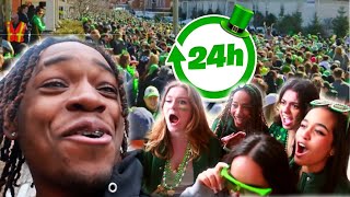 HIGH SCHOOLER TAKES OVER CANADAS BIGGEST UNIVERSITY PARTY  St Pattys Day at Laurier U [upl. by Melak]