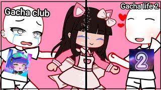 GACHA CLUB When People MOVE into LIFE 2 🥺🤔 [upl. by Hanah960]