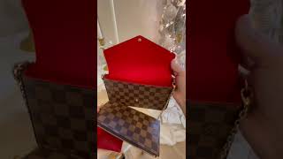 Louis Vuitton Felicie Pochette Unboxing ♥️ louisvuitton unboxing whatsinmybag [upl. by Kip360]