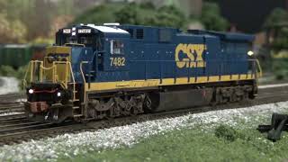 ScaleTrains C398 Startup amp Speed Step 1 N Scale [upl. by Yssor583]