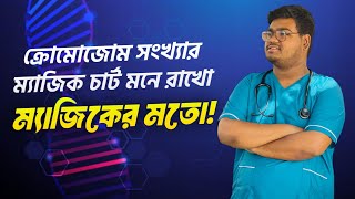 ক্রোমোজোম সংখ্যার ম্যাজিক চার্ট মনে রাখবে ম্যাজিকের মত  Samiul SSMC [upl. by Eselehs]