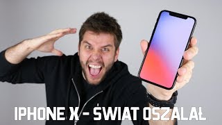 iPHONE X  ŚWIAT OSZALAŁ😲📲 [upl. by Hannan]