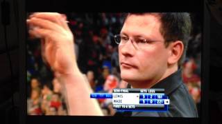 Adrian Lewis vs James Wade Semi Final 2012 [upl. by Yeliw]