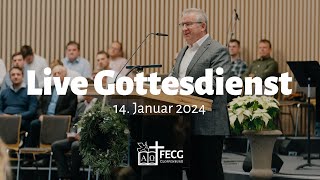 Dankgottesdienst  FECG Cloppenburg  14012024 [upl. by Hafinah35]