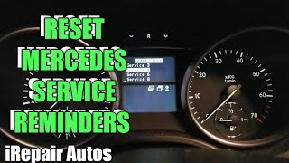 Mercedes ML Others Service Reset [upl. by Orodisi]