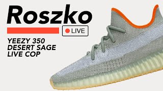 🔴 LIVE COP Adidas Yeezy 350 V2 Desert Sage [upl. by Aroz926]