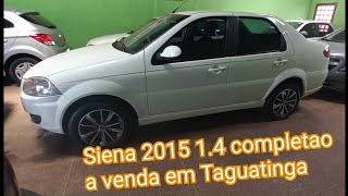 Siena 2015 14 completo a venda em Taguatinga DF loja [upl. by Knute]