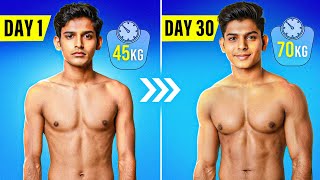 जल्दी वजन बढ़ाने का असरदार तरीका  Gain Weight 10X Faster at Home Diet and Workout  Rewirs [upl. by Reteip]