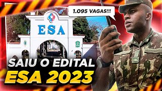 Edital ESA 20232024  Concurso da Escola de Sargento das Armas [upl. by Helbona]