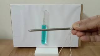 Chemistry Demo  Iron nail and copper Sulphate  Single displacement reaction  Grade 812 [upl. by Belmonte]