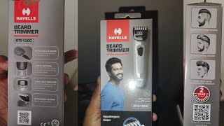 Unboxing quotHAVELLS BEARD TRIMMERquot  BT5100C  2 Year Guarantee  Under 499 [upl. by Sillyhp]