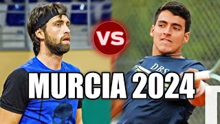 Nikoloz Basilashvili vs Diego Augusto Barreto Sanchez MURCIA Q 2024 Highlights [upl. by Naret]