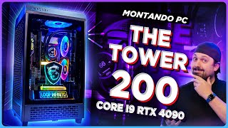 Montando um PC no THE TOWER 200 com Core i9 e RTX 4090 [upl. by Oisinoid982]