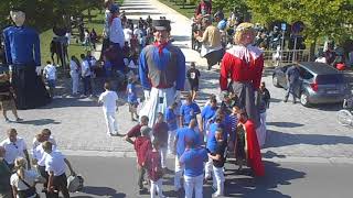 Beloeil  la Ducasse 2018 avec les Géants [upl. by Gipsy468]