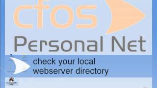 cFos Personal Net Webserver  Installation and simple publishing [upl. by Cran]