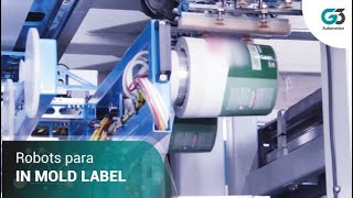 Robots para In Mold Label Español [upl. by Gentille]