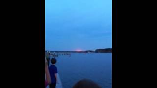 Antares explosion as seen from East Point VA October 28 2014 [upl. by Cerell695]