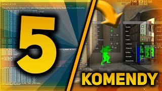 5 KOMEND NA LEGALNE CHEATY DO CSGO [upl. by Anec]