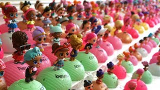 LOL SURPRISE DOLL Collection Hundreds Of Lol Dolls [upl. by Ynned650]