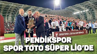 İstanbul Ekibi Tarihinde İlk Kez Spor Toto Süper Lig’de Mücadele Edecek  PendiksporBodrumspor 21 [upl. by Nwahsal]