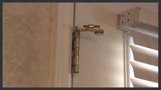 Hinge pin door stop installation [upl. by Araminta465]