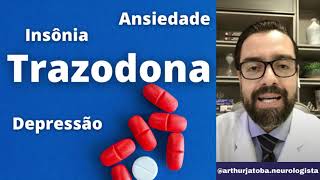 TRAZODONA  A TRAZODONA NA INSONIA DEPRESSÃO E ANSIEDADE [upl. by Auka748]