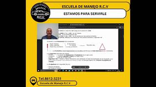 CAPITULO 1 DEL CURSO TEORICO COSEVI JUNIO 2024  ESCUELA DE MANEJO RCV [upl. by Nnylireg]