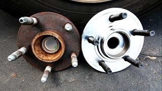 How to Replace a Front Wheel Bearing [upl. by Avrit751]