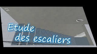 Etude de léclairage des escaliers Installation électrique [upl. by Zolly]