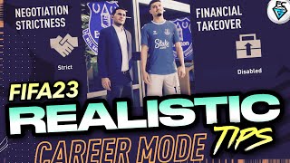 How to Keep Your Career Mode Realistic FIFA 23 [upl. by Arinay485]