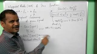 sampling theorem nyquist rate sinc functions  signals and systems [upl. by Sorgalim304]