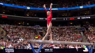 Nastia Liukin  Balance Beam  2008 Olympic Trials  Day 2 [upl. by Eserehc]