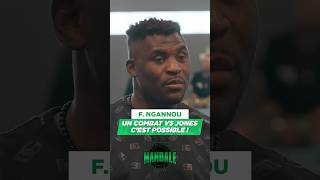 Ngannou  un combat face à Jon Jones cest possible [upl. by Aynahs]