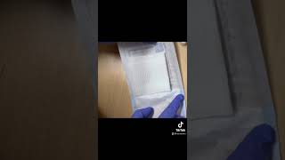 Wound Care using Iodosorb gel [upl. by Mayes849]