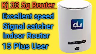 Kj33 router unlock and speed test [upl. by Eatnohs]