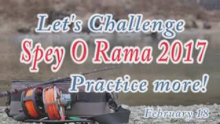 ”立ち込んでキャスト”Spey O Rama practice20170218 [upl. by Barbour]