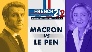 WION Live French Elections Live News Macron amp Le Pen trade heated barbs  World English News [upl. by Llerraj]