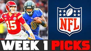 NFL WEEK 1 PICKS 2024 [upl. by Hewart]